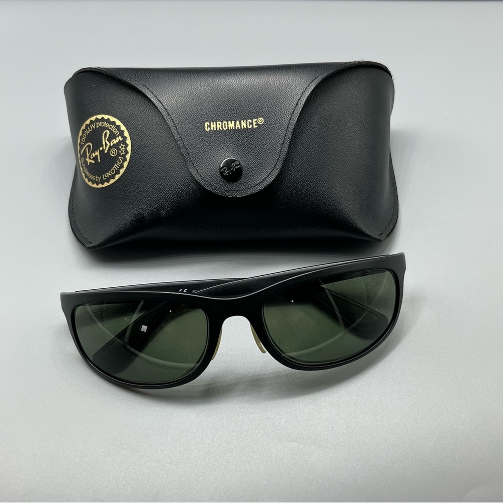 Ray Ban RB4265 601-s/A1 No Lenses Black Wrap Sunglasses Frame 62-19 135 Italy